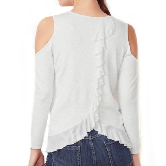Lauren Conrad Cold Shoulder Sweater - Picture 3 of 5